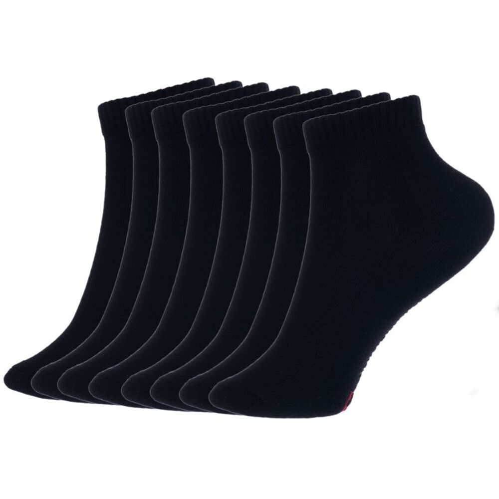 Alpine Swiss Mens 8 Pack Ankle Socks Low Cut Cotton Athletic Sock Shoe Size 6-12
